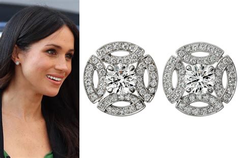 meghan markle cartier earrings replica|cartier amulette earrings price.